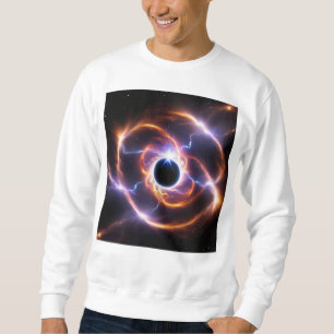 Sweatshirt Trou Noir avec Flares Plasma et Éclairage