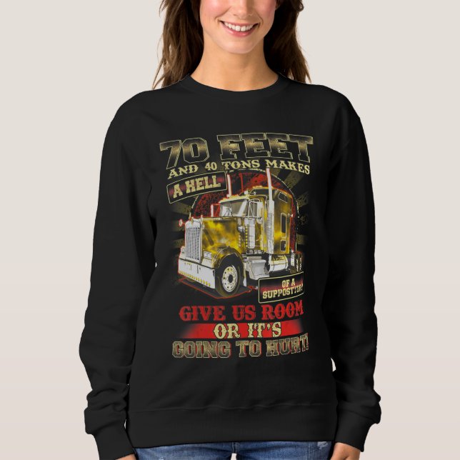 Sweatshirt Trucker (Devant)