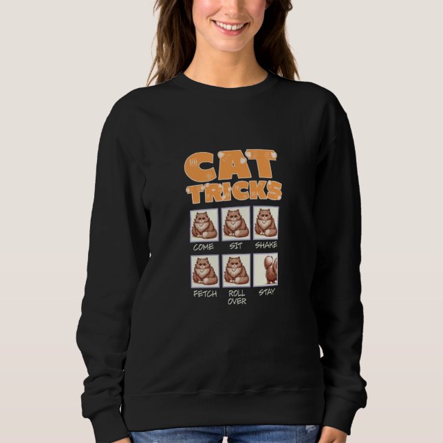 Sweatshirt Trucs de chat (Devant)