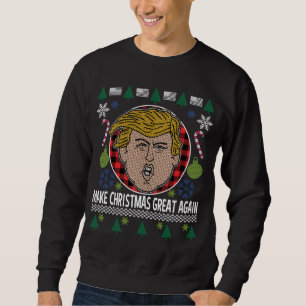 Sweatshirt Trump 2020 fait de nouveau de Noël un joyau affre