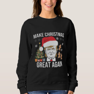 Sweatshirt Trump 2024, une nouvelle grande élection pour Noël