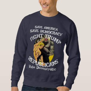 Sweatshirt Trump socialiste
