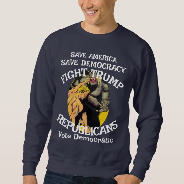 Sweatshirt Trump socialiste (Devant)