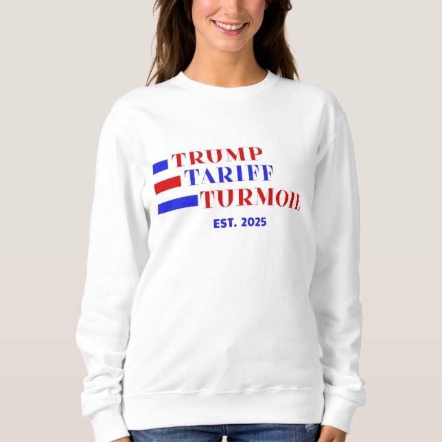 SWEATSHIRT TRUMP TARIFAIRE (Devant)