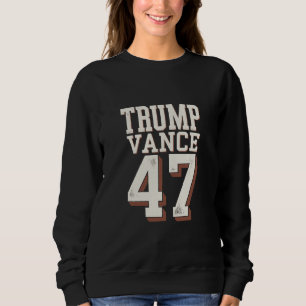 Sweatshirt Trump Vance Président Vintage Trump Gagne
