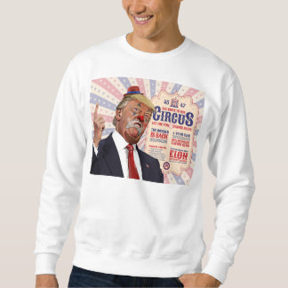 Sweatshirt Trump's Clown Show Circus - Design Poster vintage