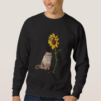 Sweatshirt Tu es mon tournesol papillon somnolent grassouille