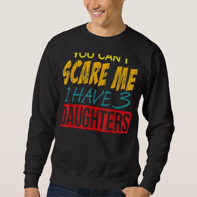 Sweatshirt Tu ne peux pas E E I have 3 Fille Meilleur Git Ou  (Devant)