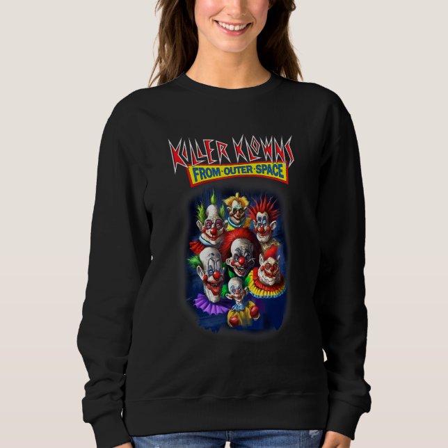 Sweatshirt Tueur Des Clowns De L'Espace Extérieur (Devant)