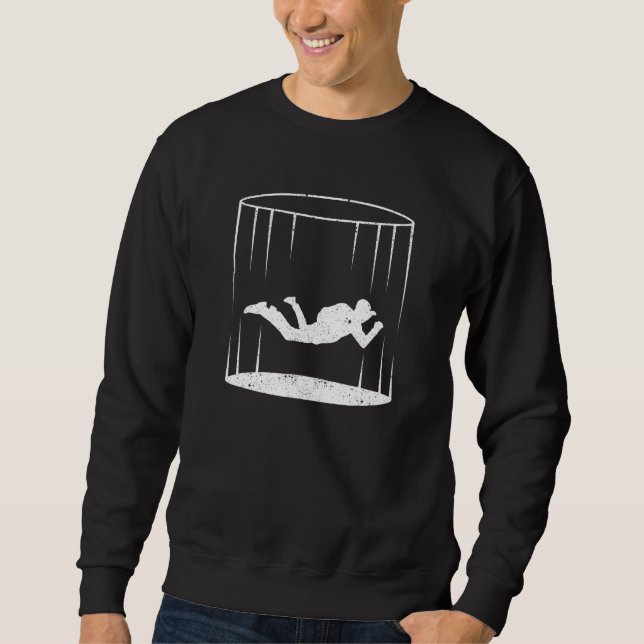 Sweatshirt Tunnel de vol en soufflerie de Bodyflying (Devant)
