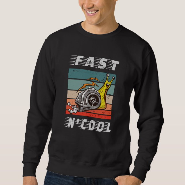 Sweatshirt Turbo escargot rapide et cool rapide n cool (Devant)