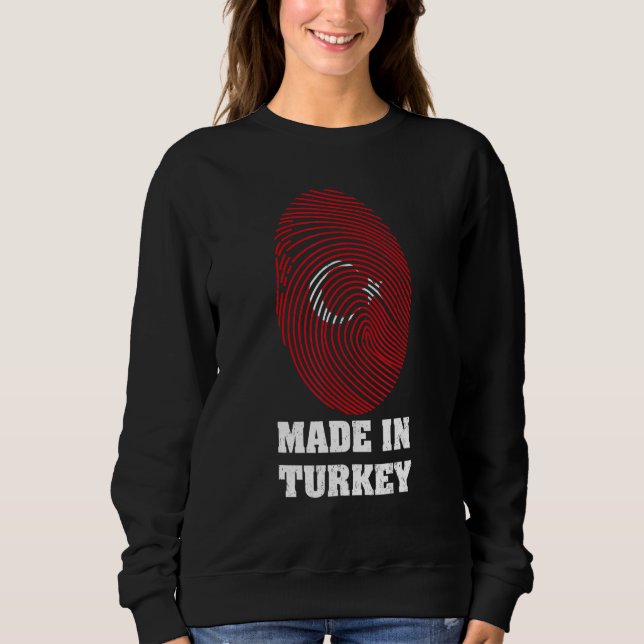 Sweatshirt Turkey Türkiye Ankara Istanbul Turkish 6 (Devant)