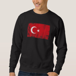 Sweatshirt Turquie Drapeau Turc Football Ventilateur Sports A