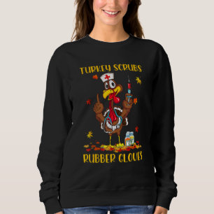 Sweatshirt Turquie Écrase Gants En Caoutchouc Turquie Infirmi