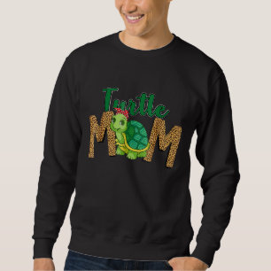 Sweatshirt Turtle Maman Leopard Headband Maman Fête des mères