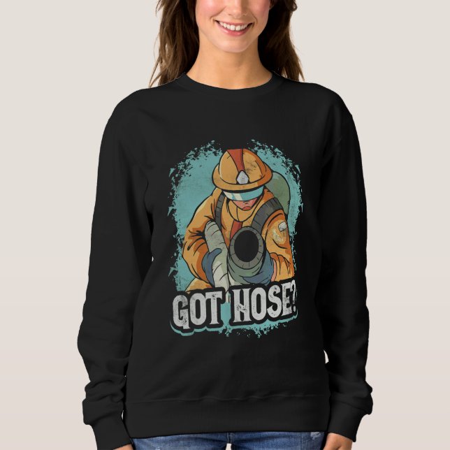 Sweatshirt Tuyau d'incendie obtenu (Devant)