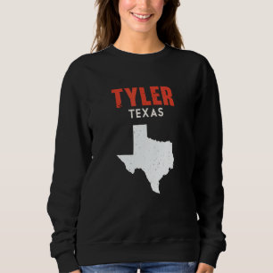 Sweatshirt Tyler Texas États-Unis État Amérique Voyage Texan