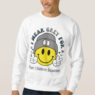 Sweatshirt Type 1 Sensibilisation au diabète Ruban Cadeaux de