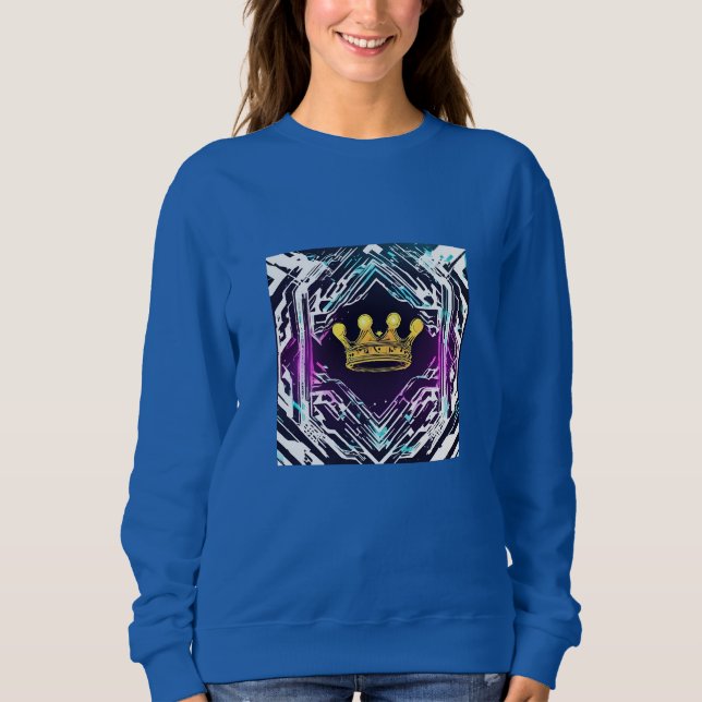 Sweatshirt Typographie motivationnelle (Devant)