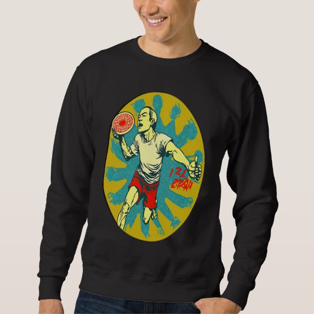 Sweatshirt Ultimate Frisbee Retraite Appréciation Pop Ultim (Devant)