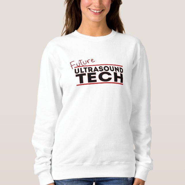Sweatshirt Ultrasound Tech (Devant)