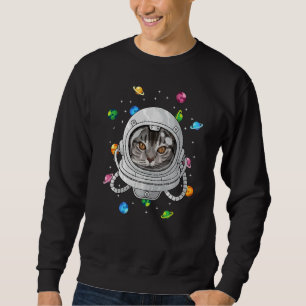 Sweatshirt Un Astronaute Américain À Court Terme Profond Dans