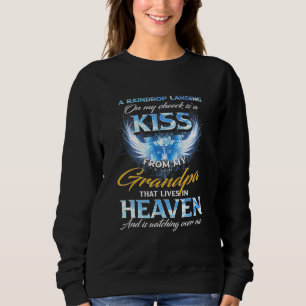 Sweatshirt Un Atterrissage En Pluie Sur Ma Joue Est Un Baiser