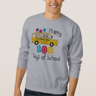 Sweatshirt Un autobus scolaire fête ses 100 jours