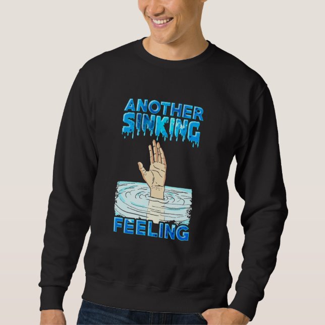 Sweatshirt Un autre sentiment de naufrage (Devant)