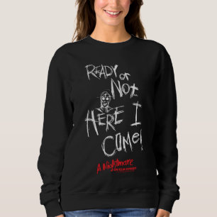 Sweatshirt Un cauchemar sur Elm Street   Ici, je viens