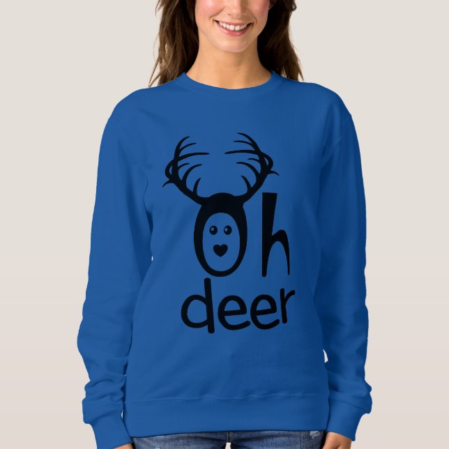 Sweatshirt Un chandail pour les femmes (Devant)