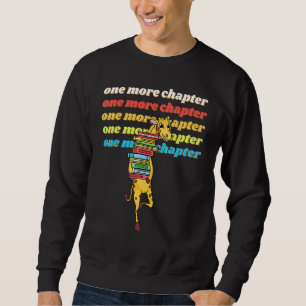 Sweatshirt Un chapitre de plus Livre de lecture de la girafe