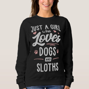 Sweatshirt Un Chien Chien Aime Et Des Paresseux Qui Ne Font Q