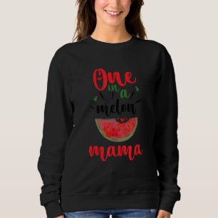 Sweatshirt Un Dans Un Melon Mama Watermelon Summer Family Mat