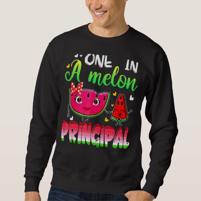Sweatshirt Un Dans Un Melon Principal Watermelon (Devant)