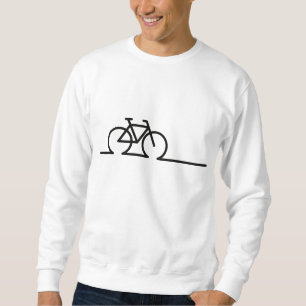 Sweatshirt Un dessin très proche. Vélo E-bike de course et MT