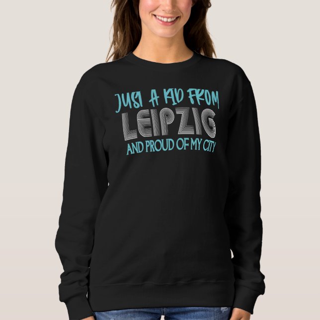 Sweatshirt Un Enfant De La Ville De Leipzig (Devant)