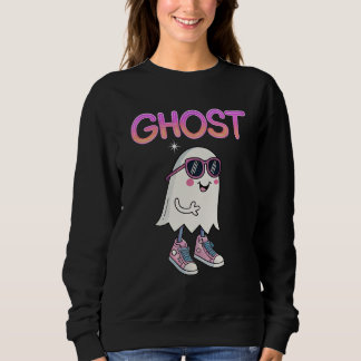 Sweatshirt Un fantôme éffrayant mais Cool