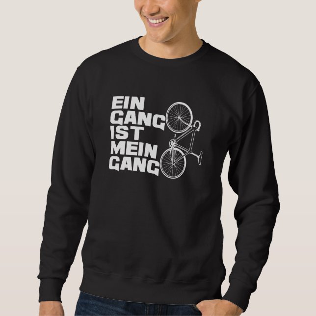 Sweatshirt Un Gear Est Mon Gear Fixi Fixi Gear Bikes Single (Devant)