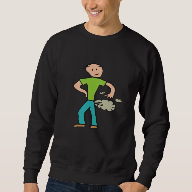 Sweatshirt Un homme à la farine (Devant)