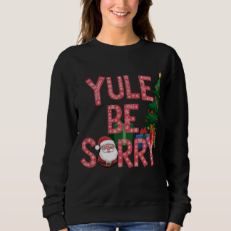 Sweatshirt Un jeu de mots pour un rire festif