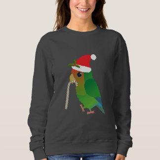 Sweatshirt Un joli oiseau de mer à visage de pêche de Noël