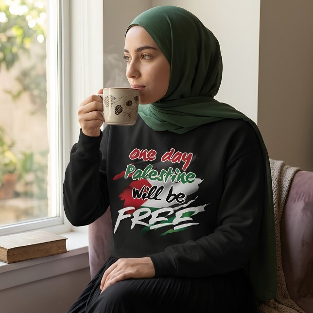 Sweatshirt Un jour la Palestine sera LIBRE (Créateur téléchargé)