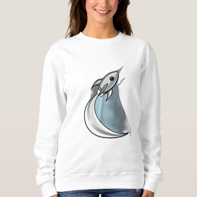 Sweatshirt Un lancement de fusée, (Devant)