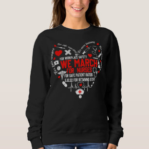 Sweatshirt Un Million D'Infirmières Marche Infirmière Vie Inf