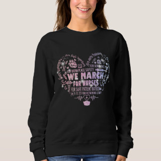 Sweatshirt Un Million D'Infirmières Marche Infirmière Vie Inf