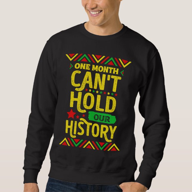Sweatshirt Un mois ne peut pas contenir notre histoire Mois d (Devant)