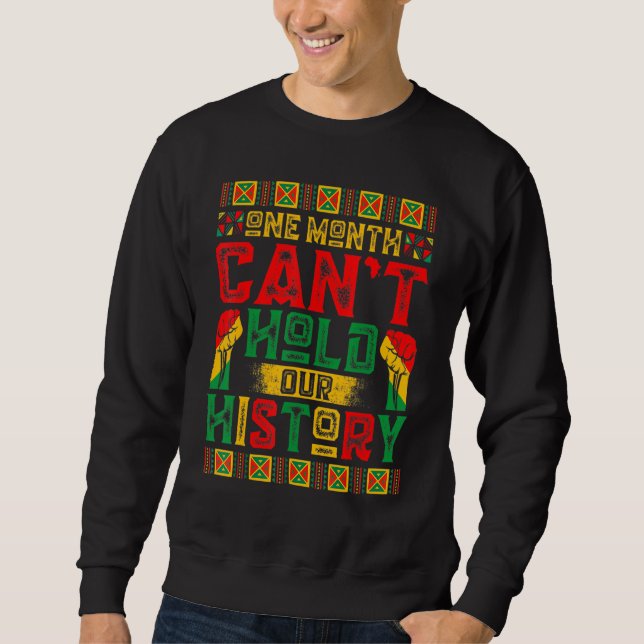 Sweatshirt Un mois ne peut pas contenir notre histoire Mois d (Devant)