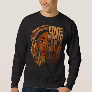 Sweatshirt Un mois ne peut pas tenir notre histoire Vêtements