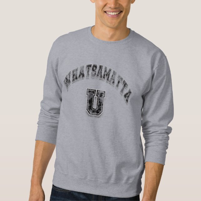 Sweatshirt Un nouveau Cool détendu regardant Whatsamatta U (Devant)